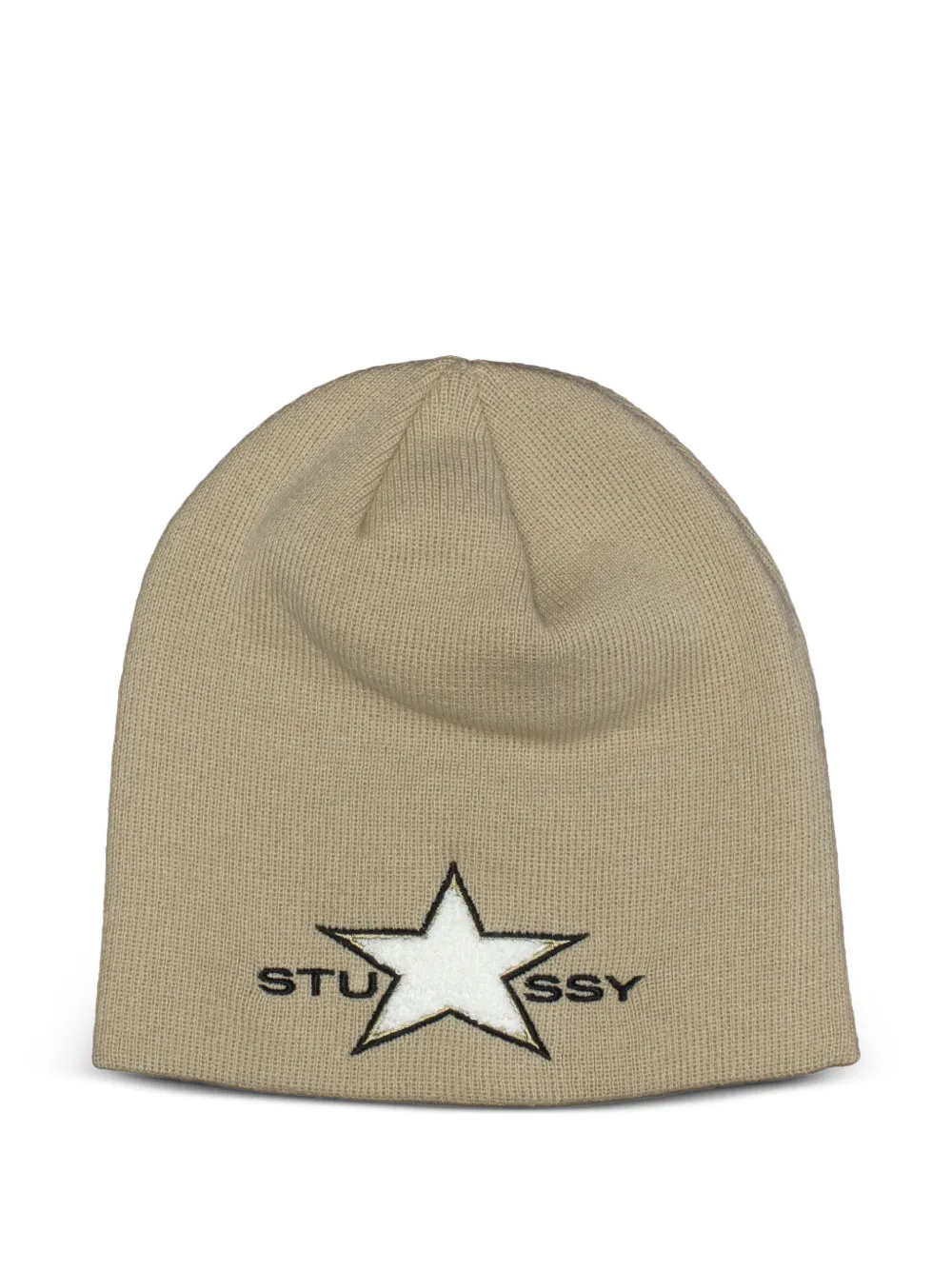 Stüssy star-motif beanie hat - Toni neutri