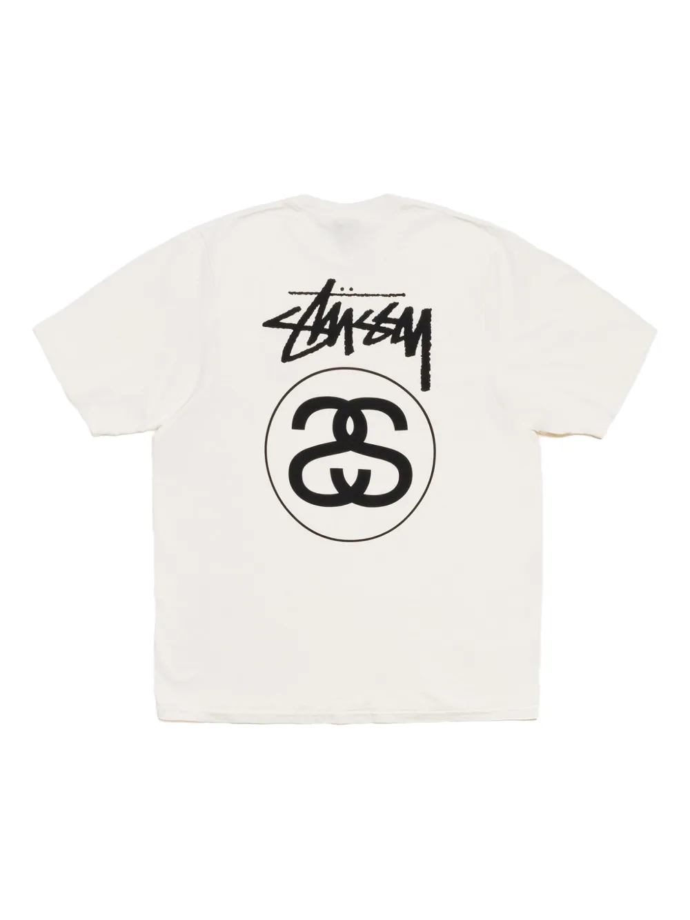 Stüssy cotton graphic T-shirt - Wit