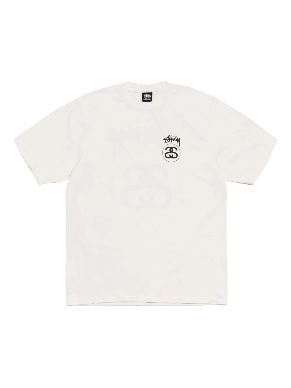 Stüssy cotton graphic T-shirt - Bianco