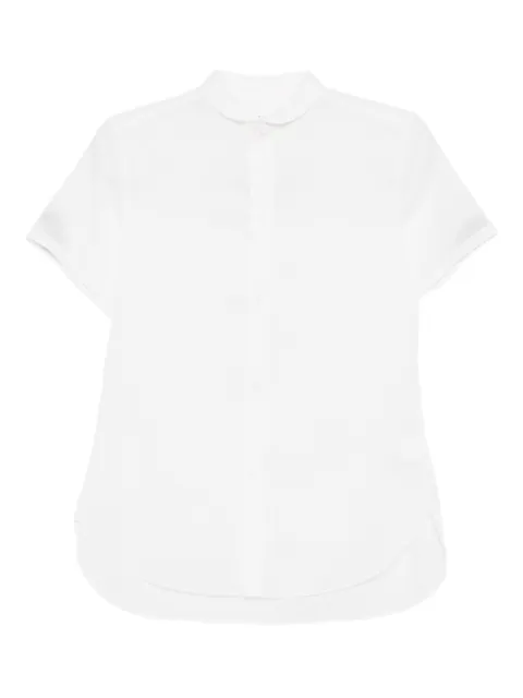 Y's rounded-collar cotton shirt