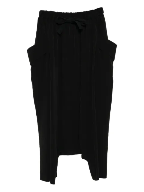 Yohji Yamamoto pocket tapered trousers