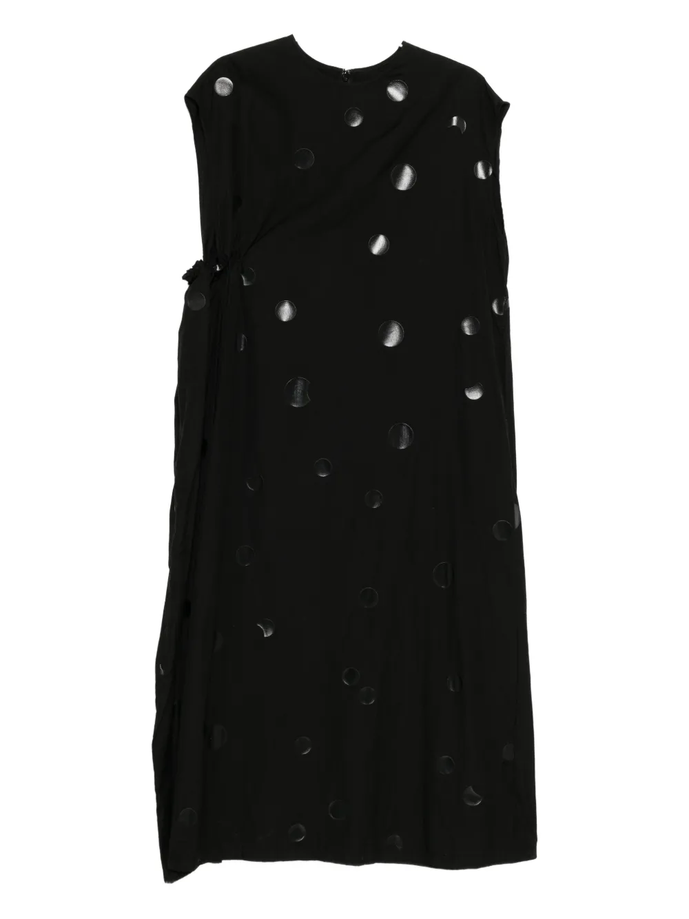 Y's polka-dot dress - Nero
