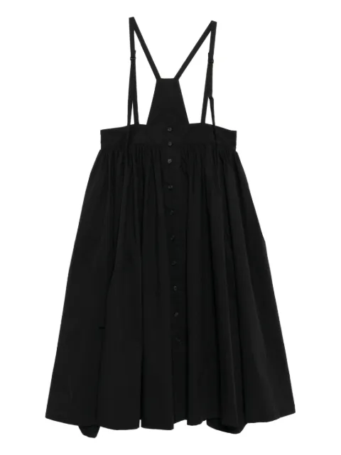 Yohji Yamamoto Ta/pe suspender skirt