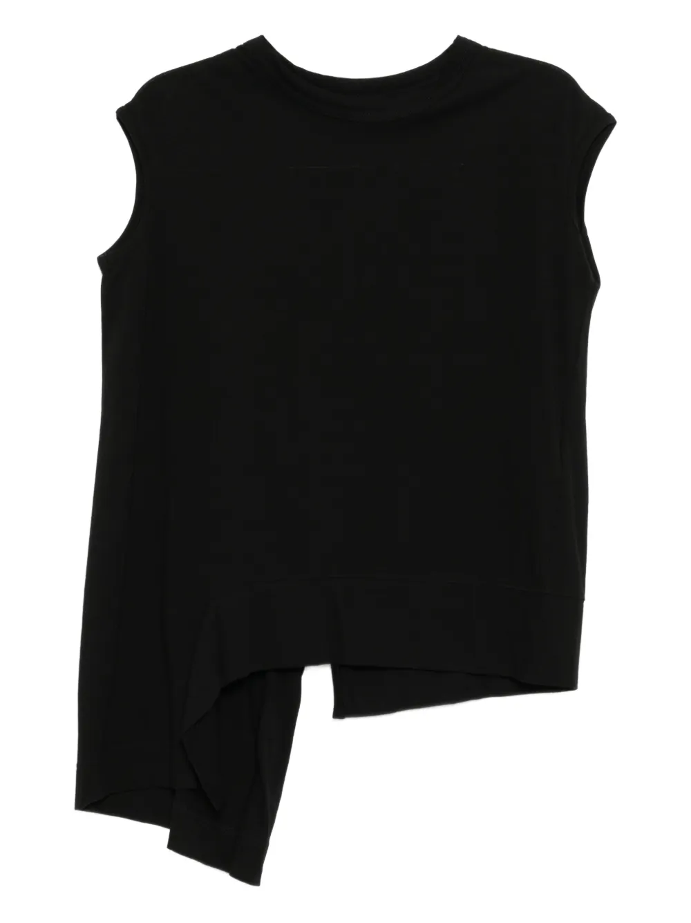 Yohji Yamamoto cotton vest - Nero