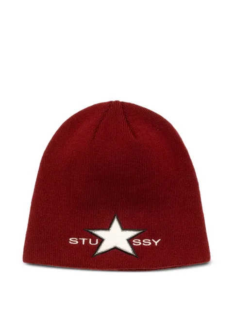 Stüssy gorro con motivo de estrella