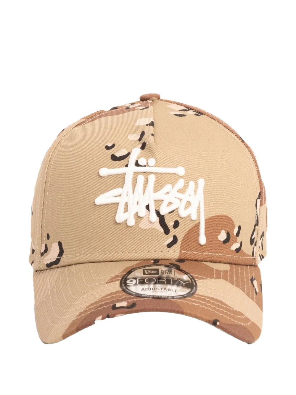 Stüssy x New Era 9FORTY Basic Strapback cap - Toni neutri