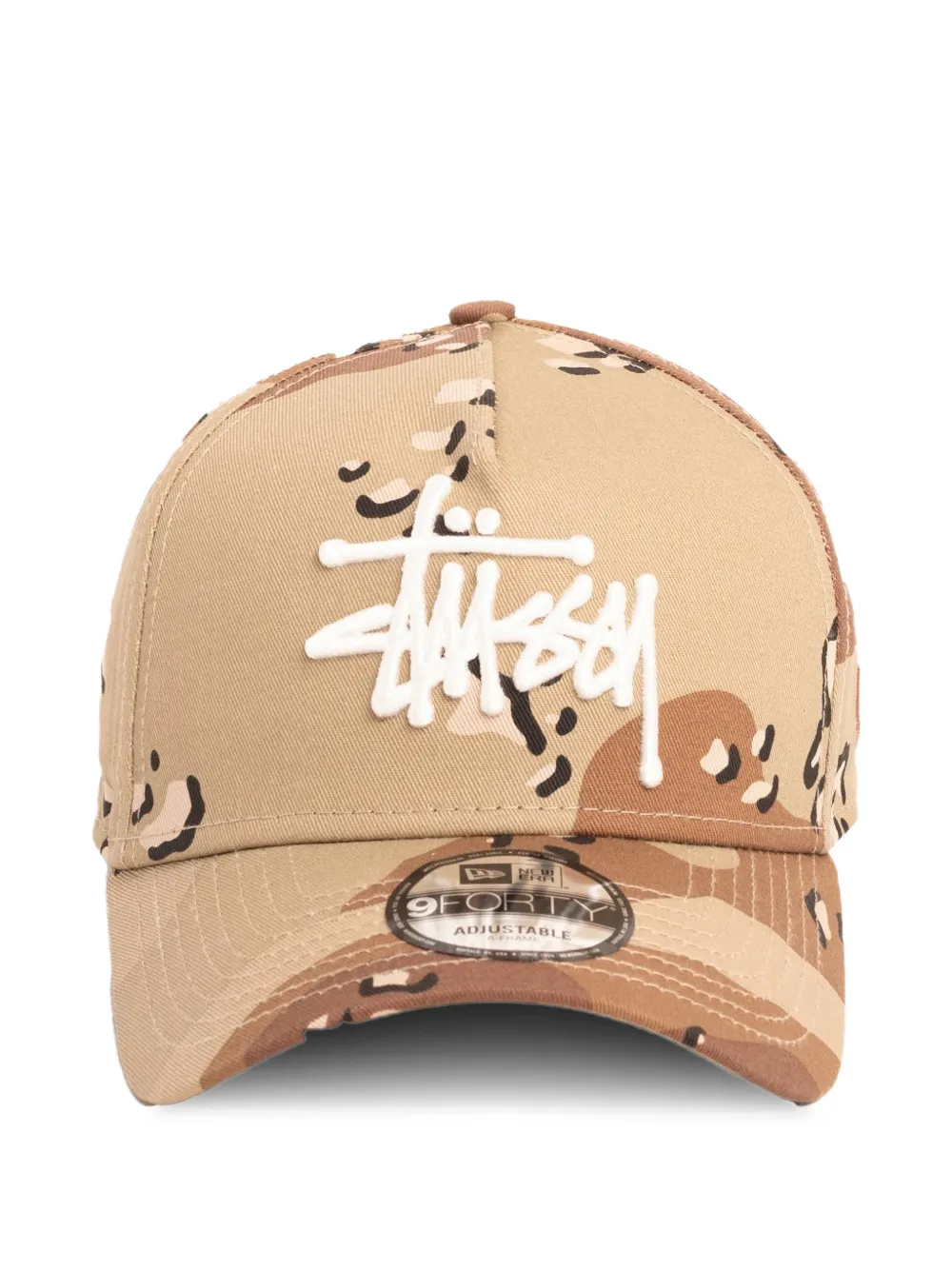Stüssy gorra 9FORTY Basic Strapback en colaboración con New Era | neutro | Image 1