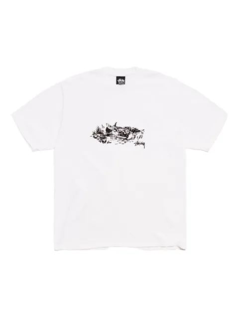 Stüssy fawn graphic T-shirt