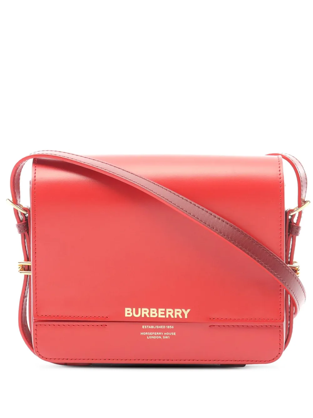 Burberry Pre-Owned 2018-2023 Small Calfskin Grace crossbody bag - Red