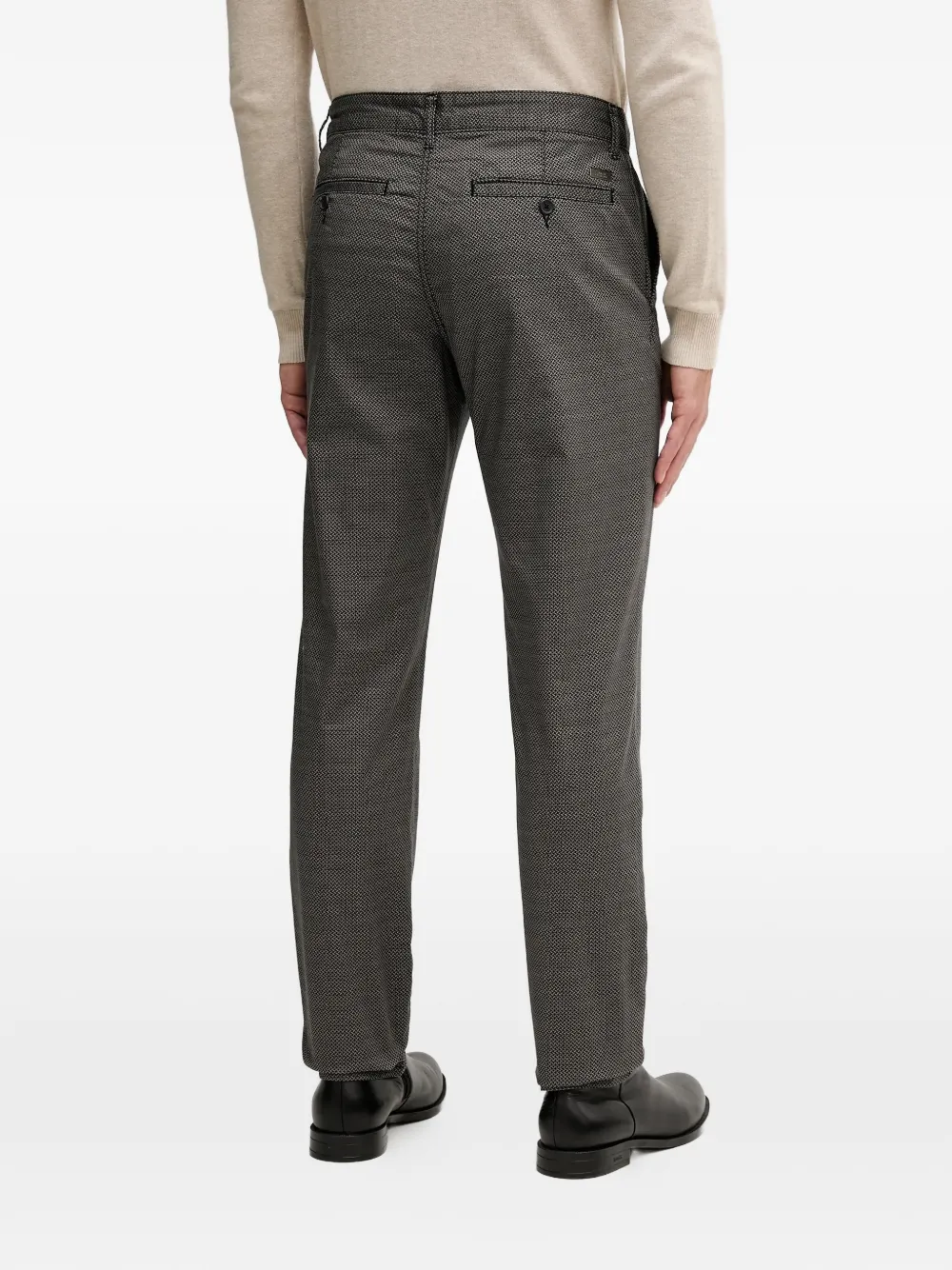  Armani Exchange Belt-loop Trousers - Green 