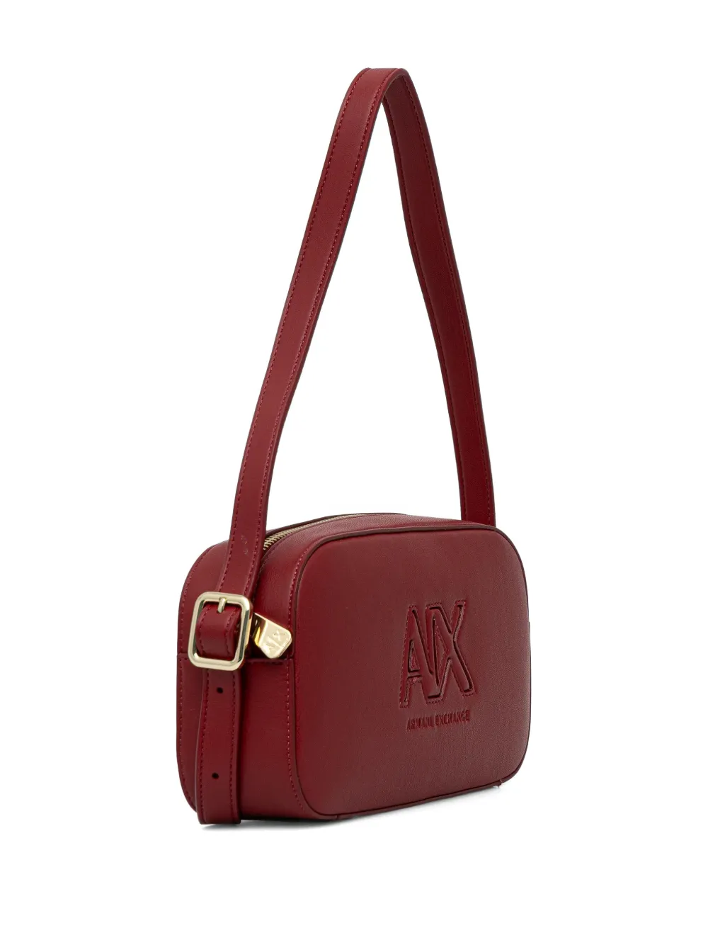 Armani Exchange logo-detail shoulder bag - Rood