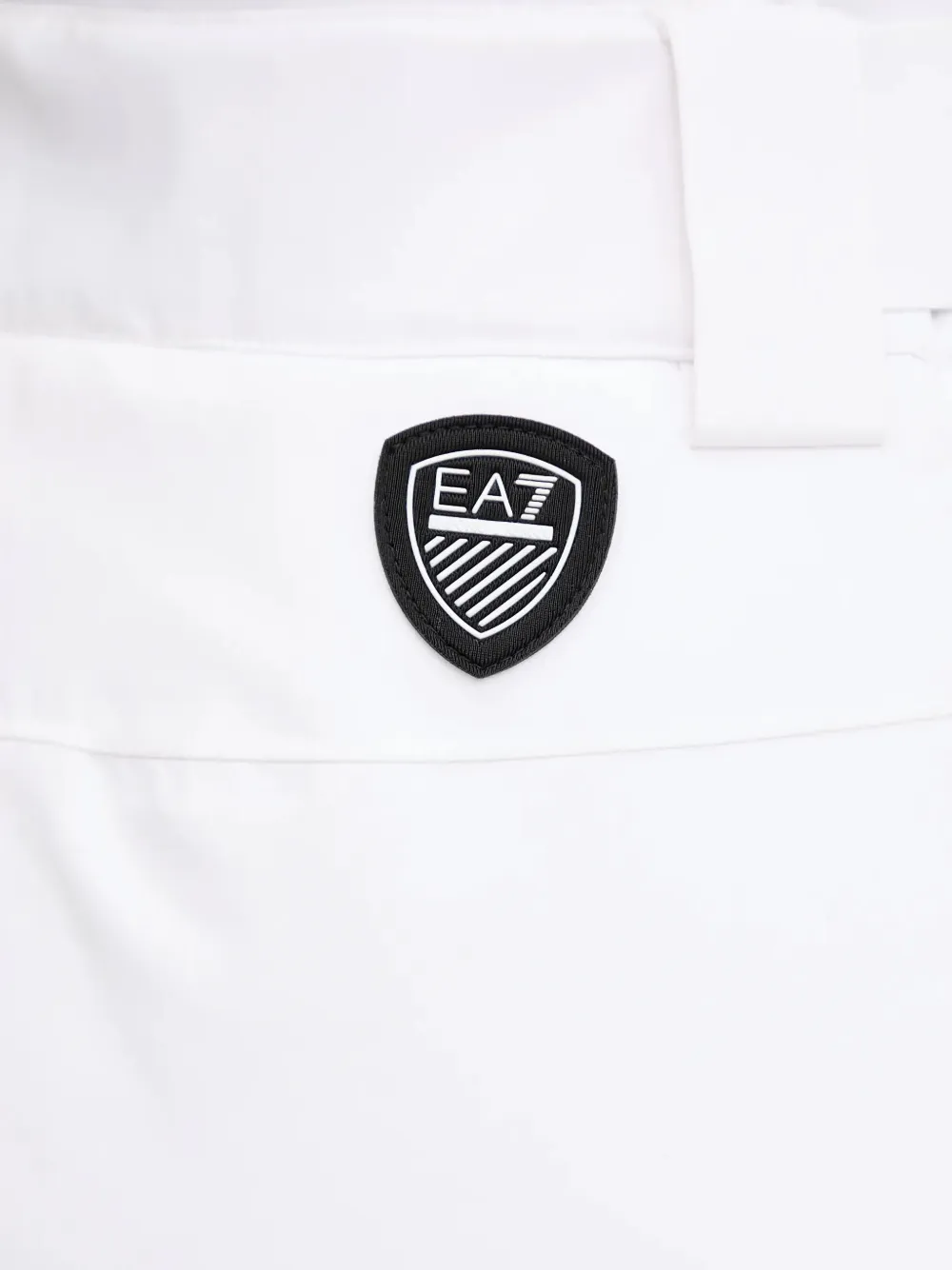 Ea7 Emporio Armani Skibroek met logodetail Wit