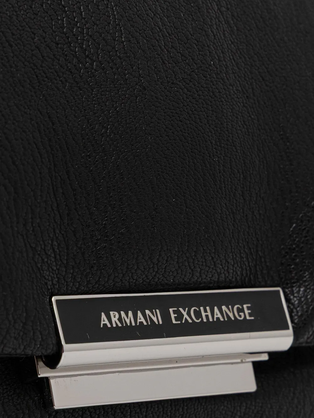 Armani Exchange Mini-tas met logoplakkaat Zwart