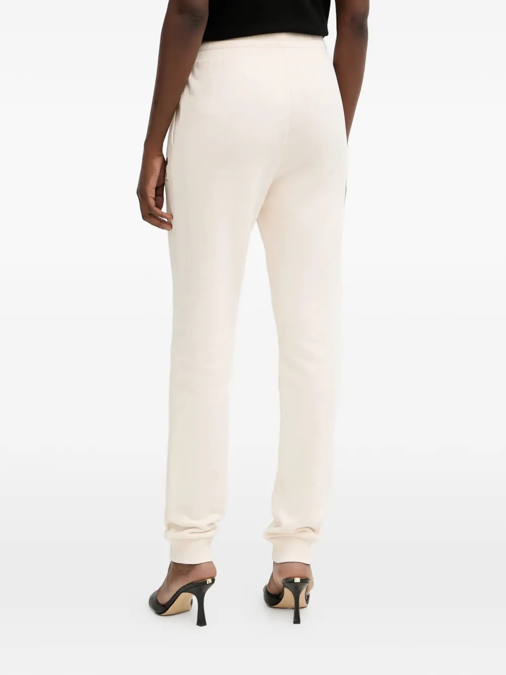 Armani Exchange Broek met toelopende pijpen Beige