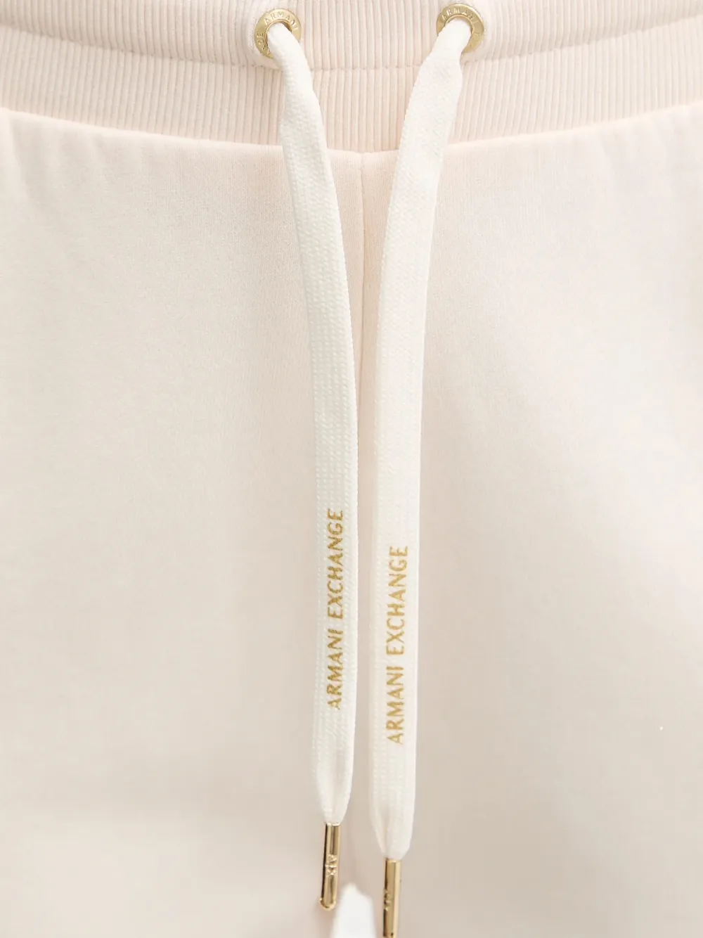 Armani Exchange Broek met toelopende pijpen Beige
