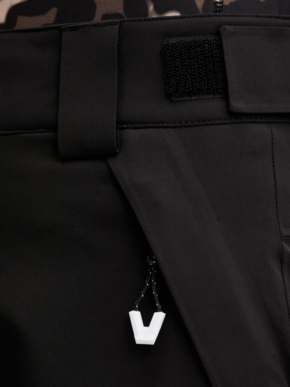 Ea7 Emporio Armani Skibroek met riemlussen Zwart