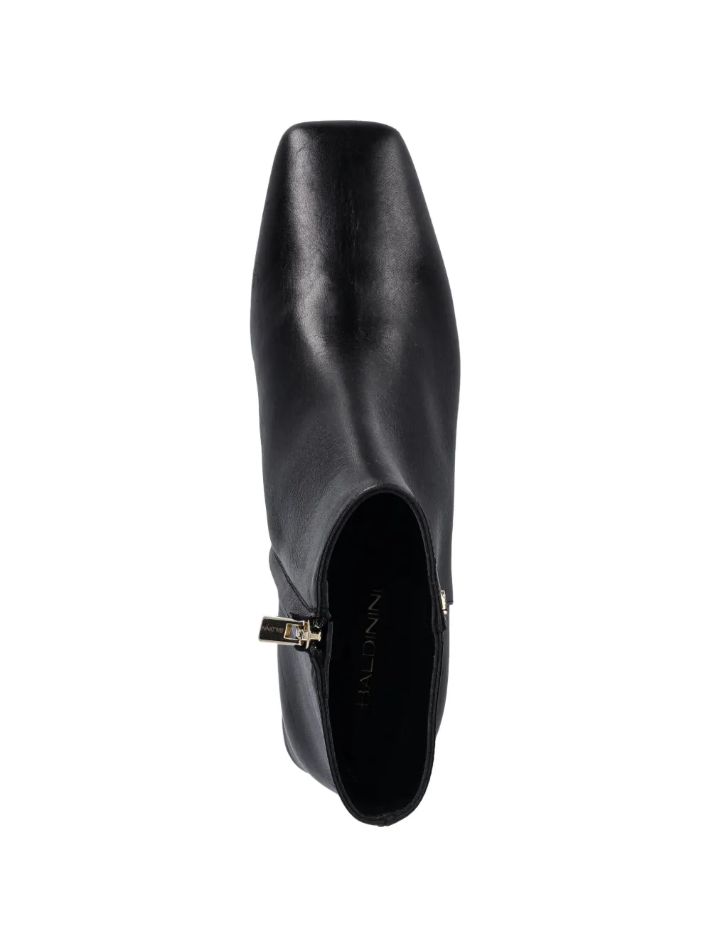 Baldinini square-toe ankle boots Zwart