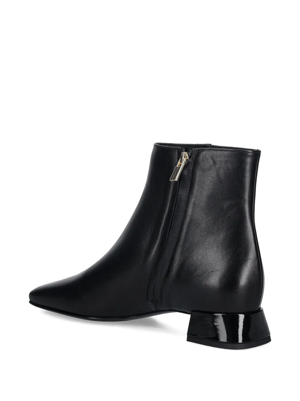 Baldinini square-toe ankle boots Zwart