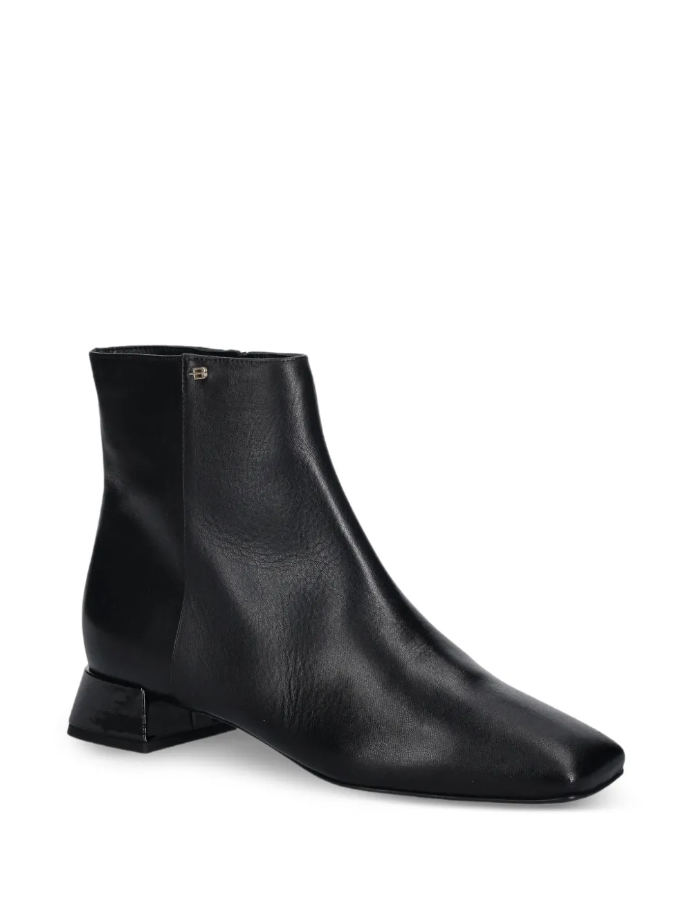  Baldinini Square-toe Ankle Boots - Black 