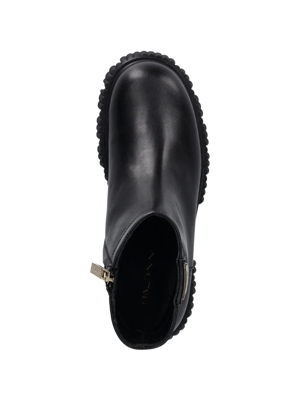 Baldinini lug-sole ankle boots Zwart