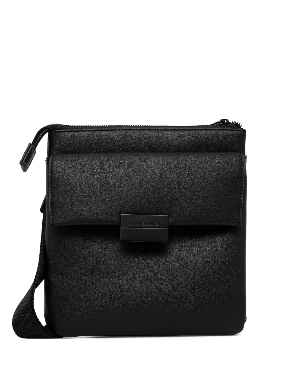Armani Exchange Borsa messenger con logo - Nero
