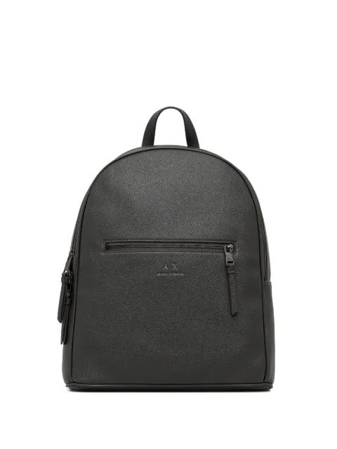 Armani Exchange zip-fastening backpack