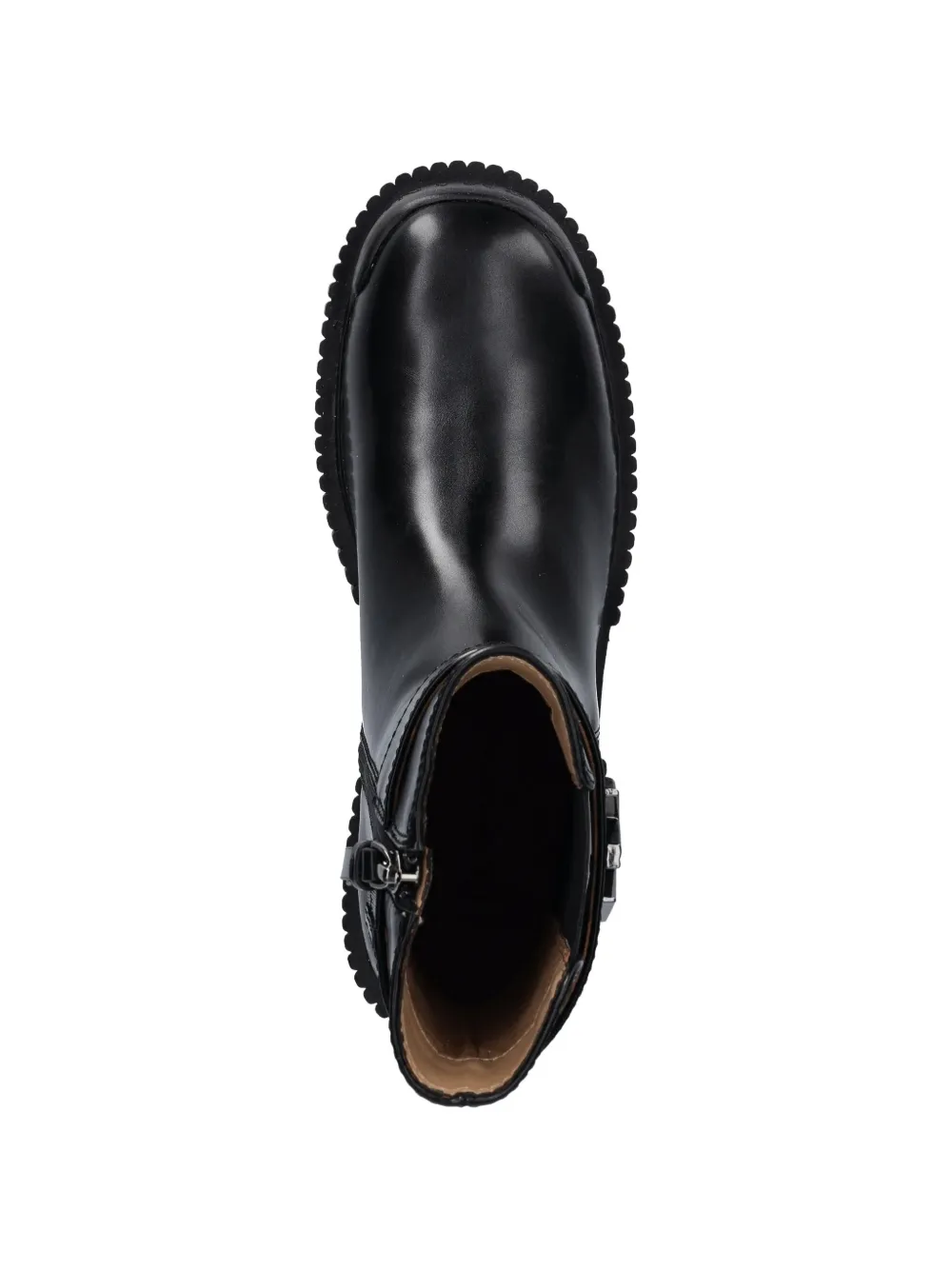 Armani Exchange Laarzen met logoplakkaat Zwart