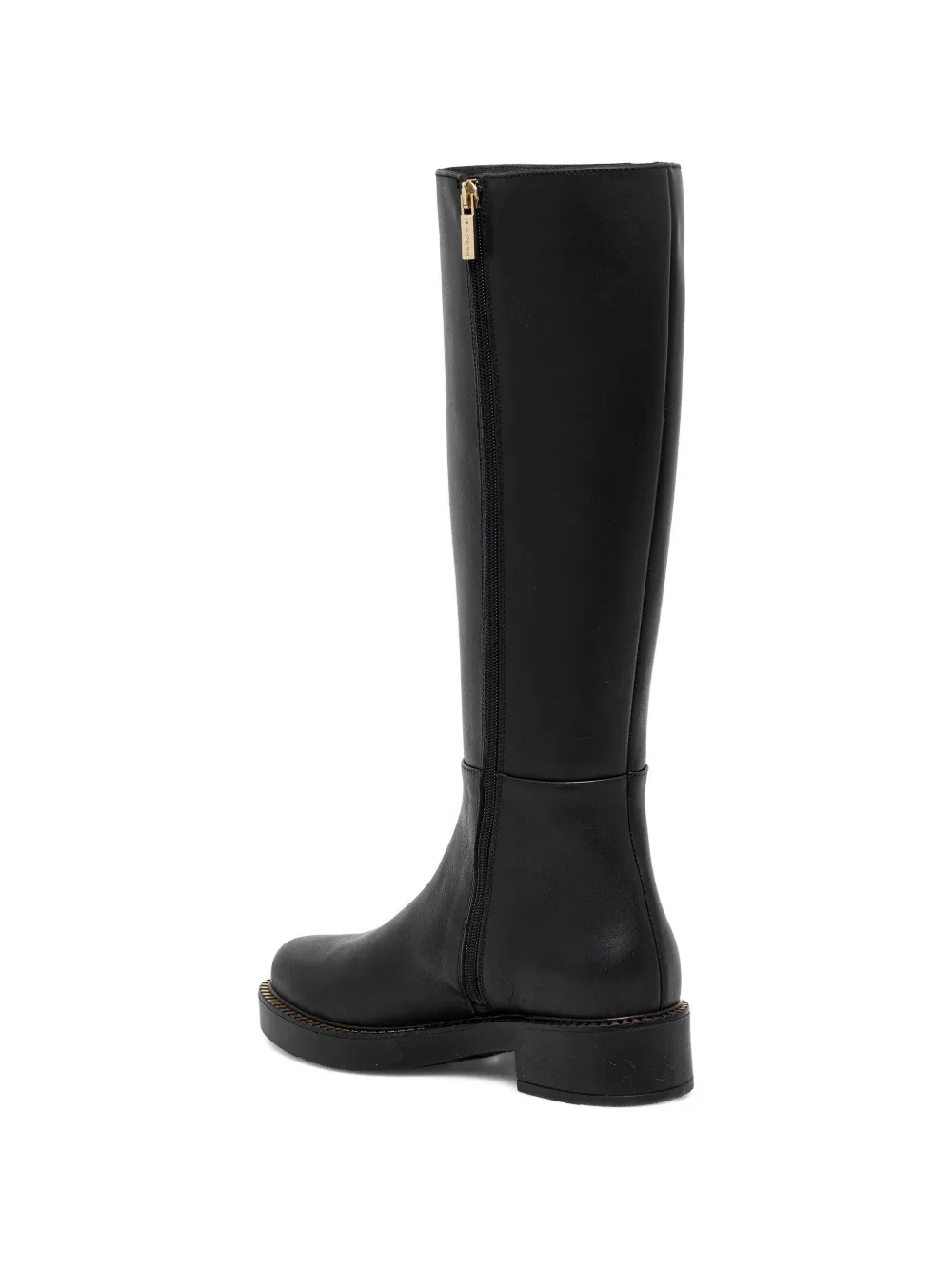 Baldinini platform knee-high boots Zwart