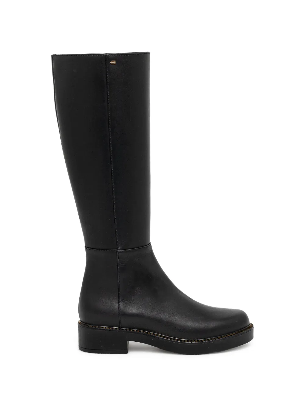 Baldinini platform knee-high boots - Nero