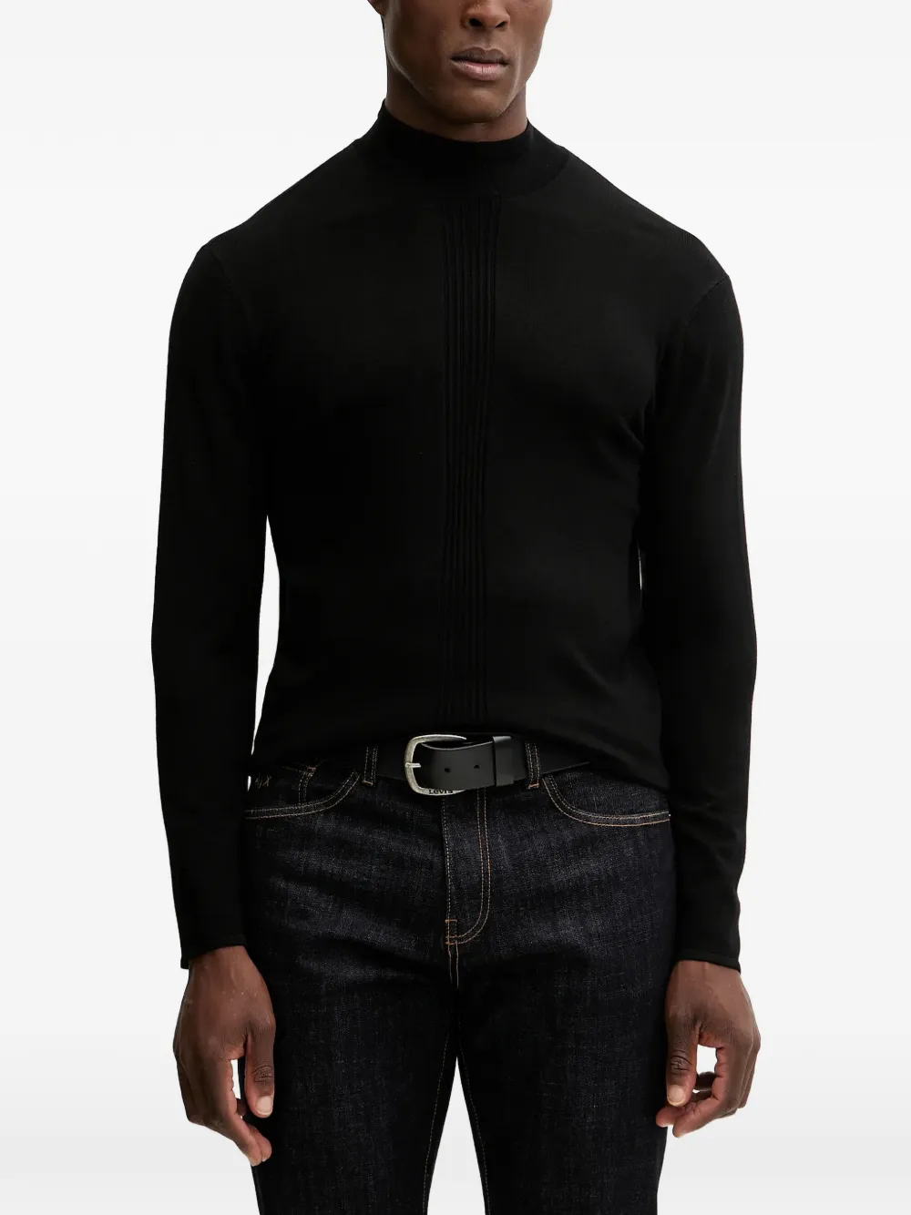 Armani Exchange long-sleeve sweater - Nero