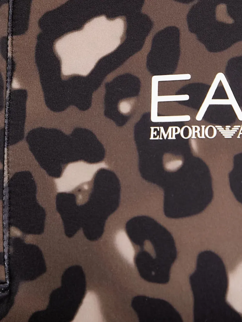 Ea7 Emporio Armani Onderlaag met luipaardprint Bruin
