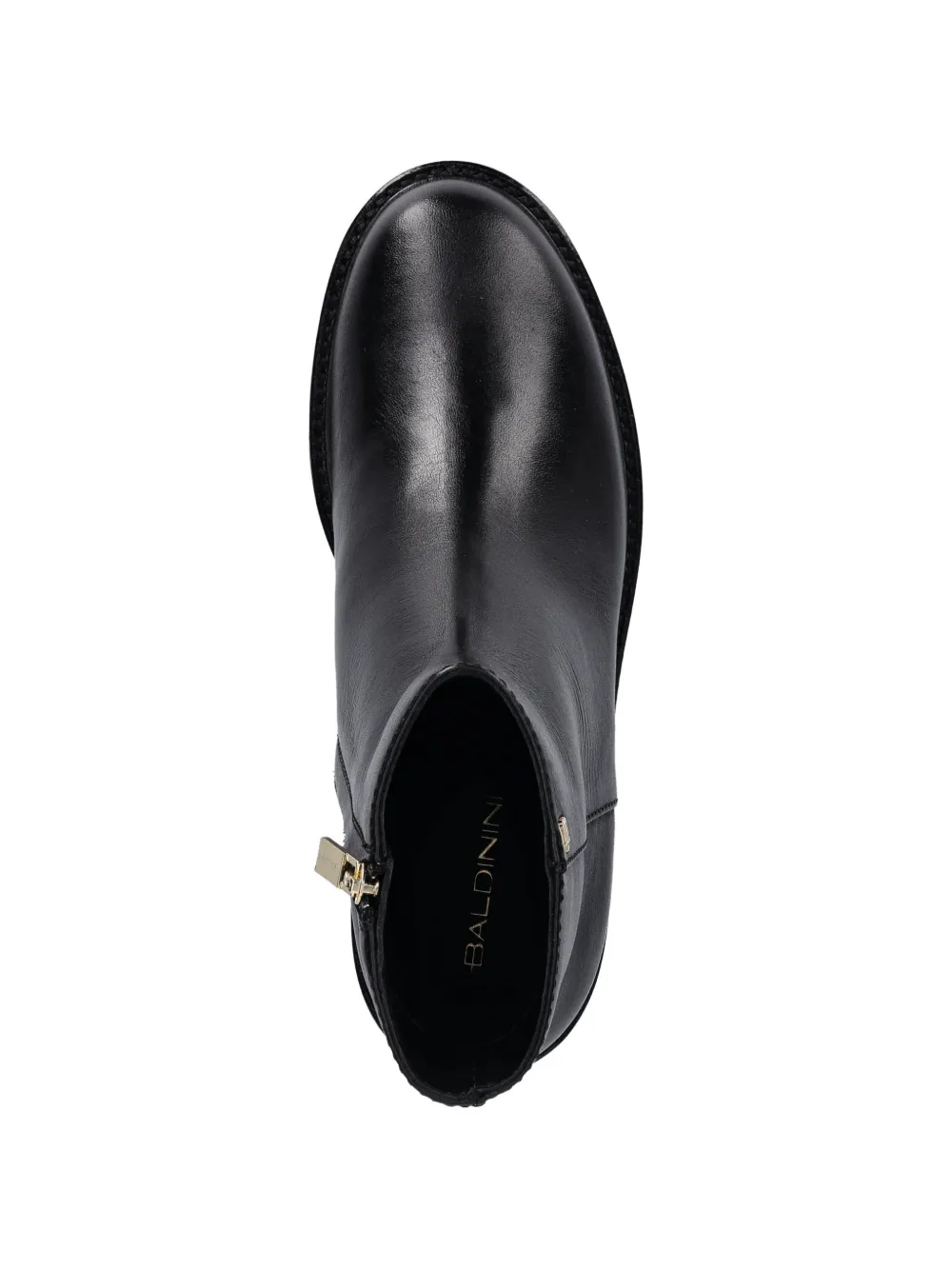 Baldinini lug-sole heeled ankle boots Zwart