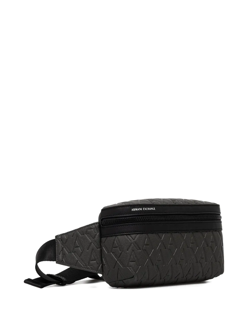 Armani Exchange logo-debossed belt bag - Grijs