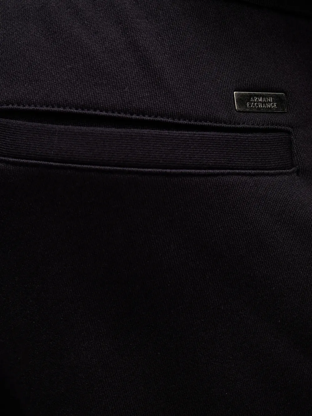 Armani Exchange Trainingsbroek met logoplakkaat Blauw