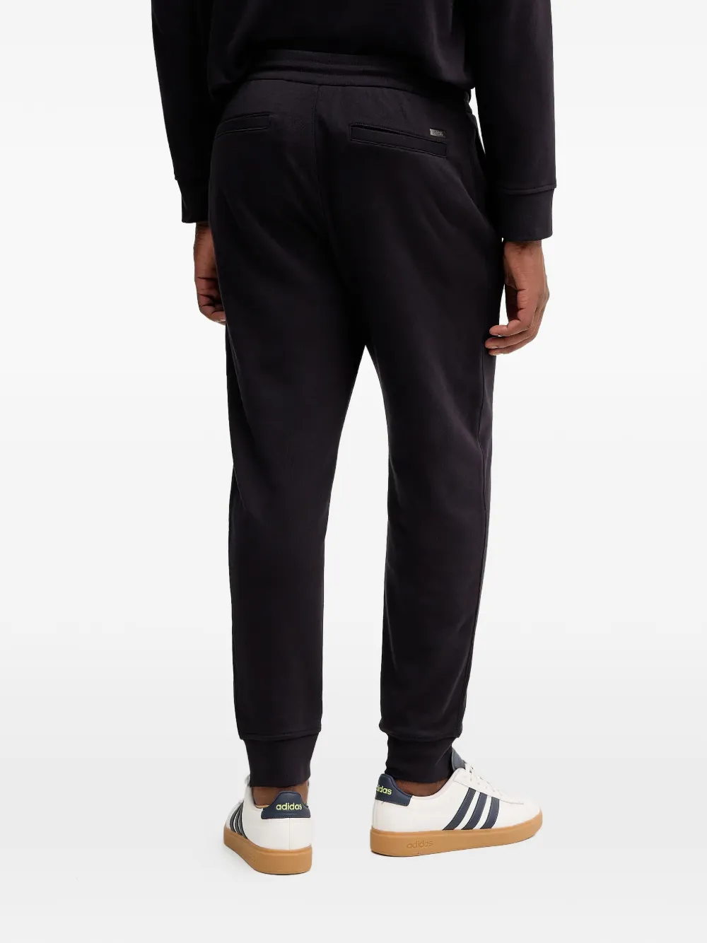 Armani Exchange Trainingsbroek met logoplakkaat Blauw