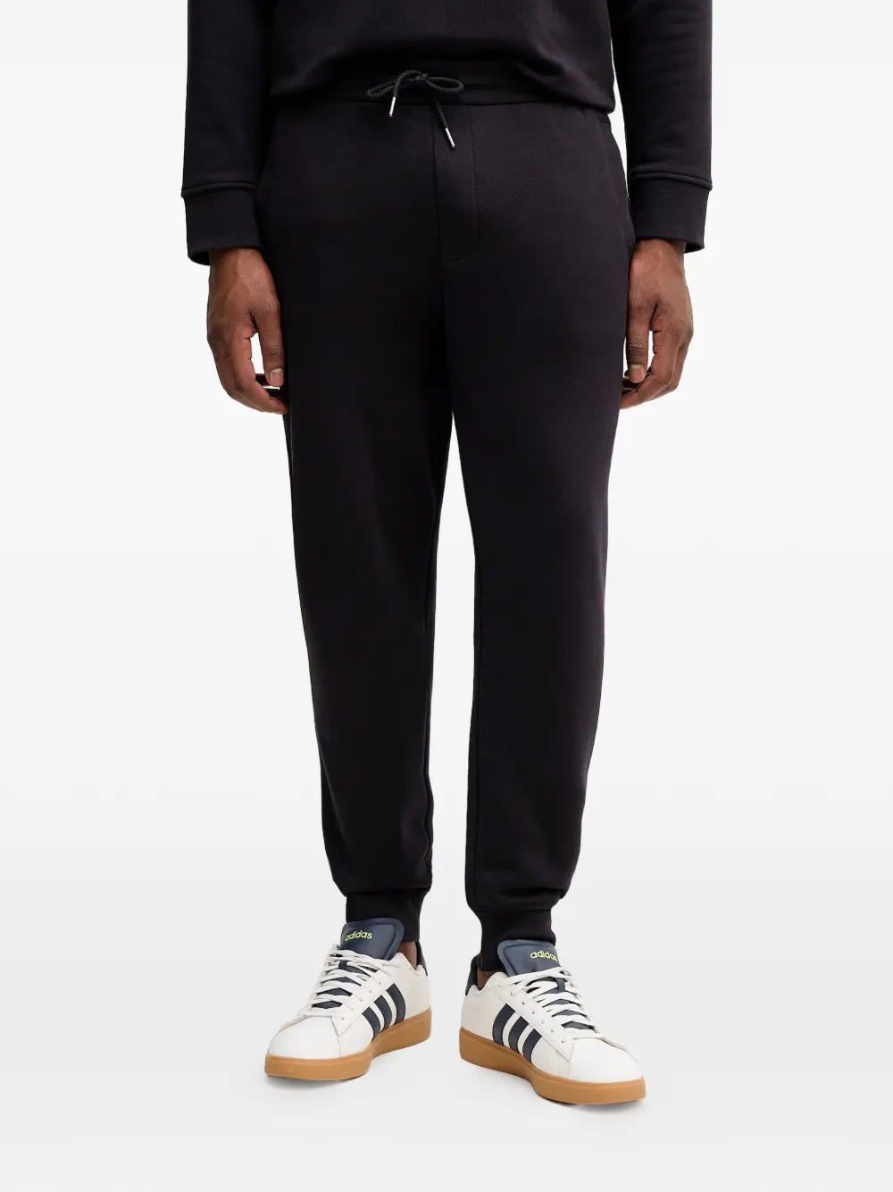 Armani Exchange logo-plaque track pants - Blu