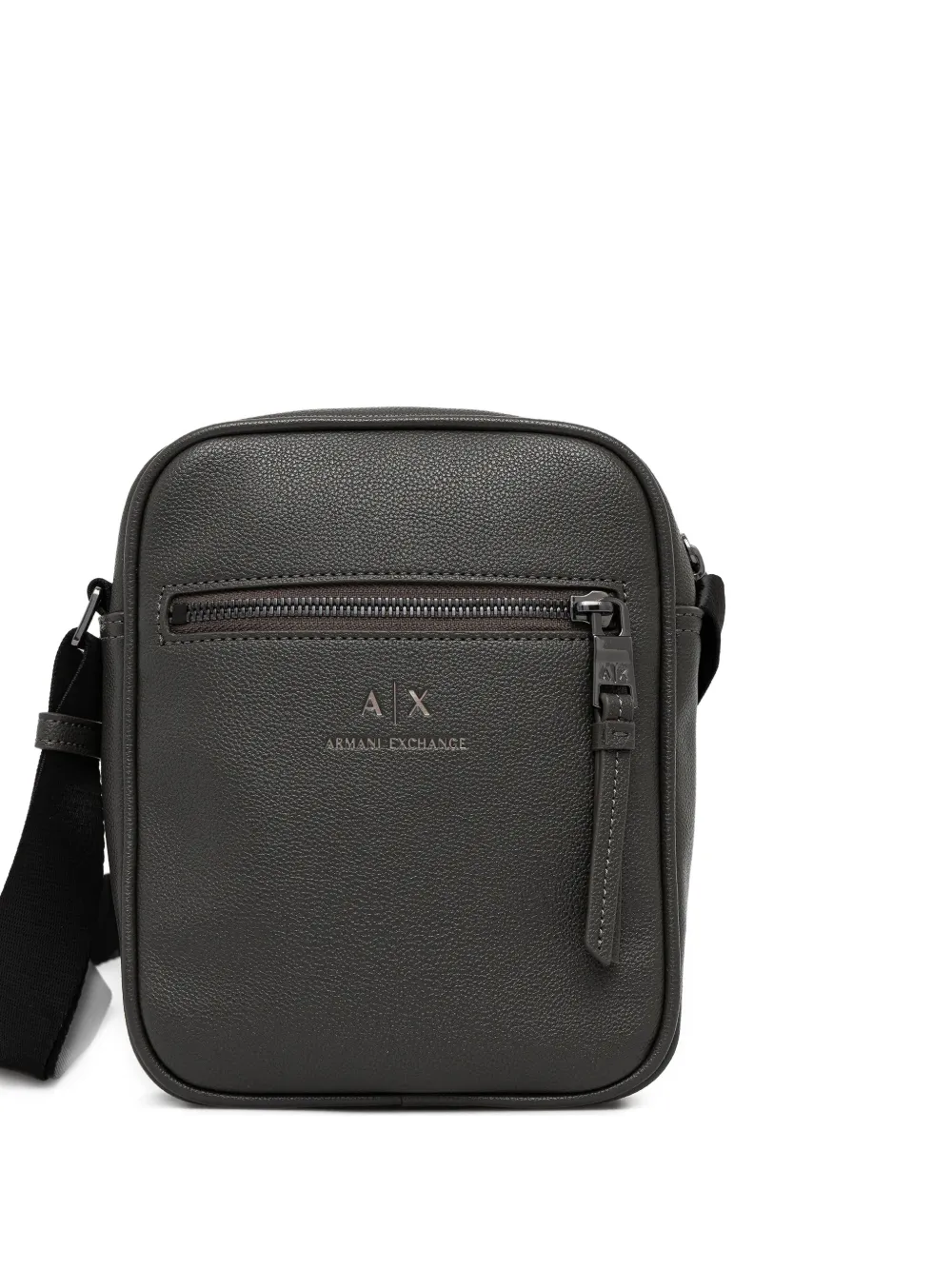 Armani Exchange zip-fastening sholuder bag - Grigio
