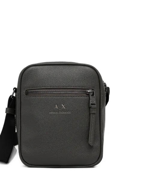 Armani Exchange bolsa de hombro con cierre