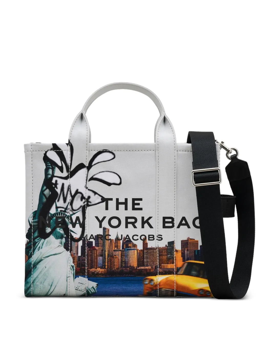 Marc Jacobs graphic print top handle tote bag