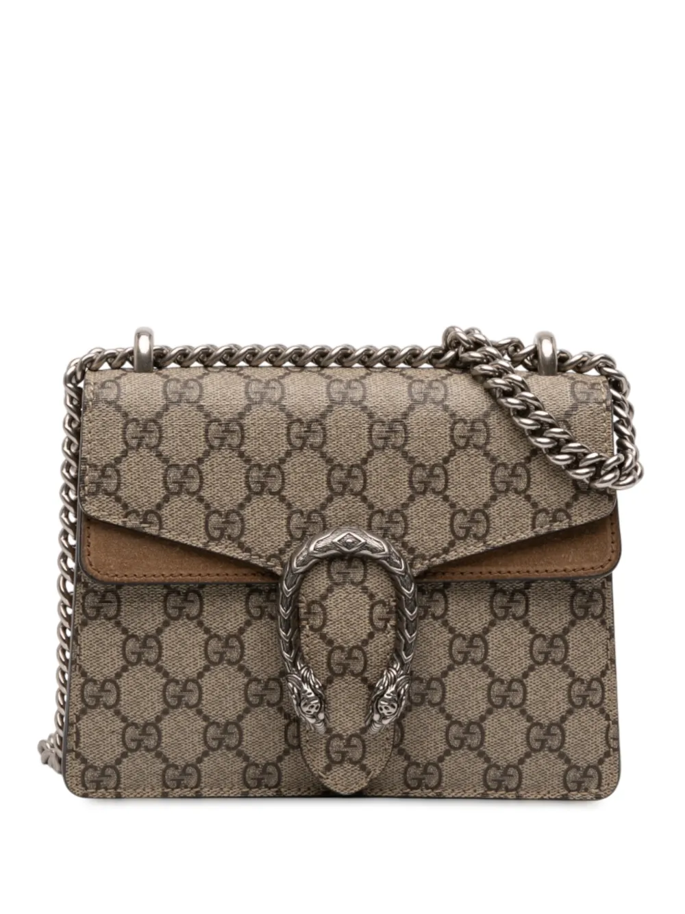 Gucci Pre-Owned Borsa a tracolla Dionysus piccola in tessuto GG Supreme 2016-2025 - Marrone