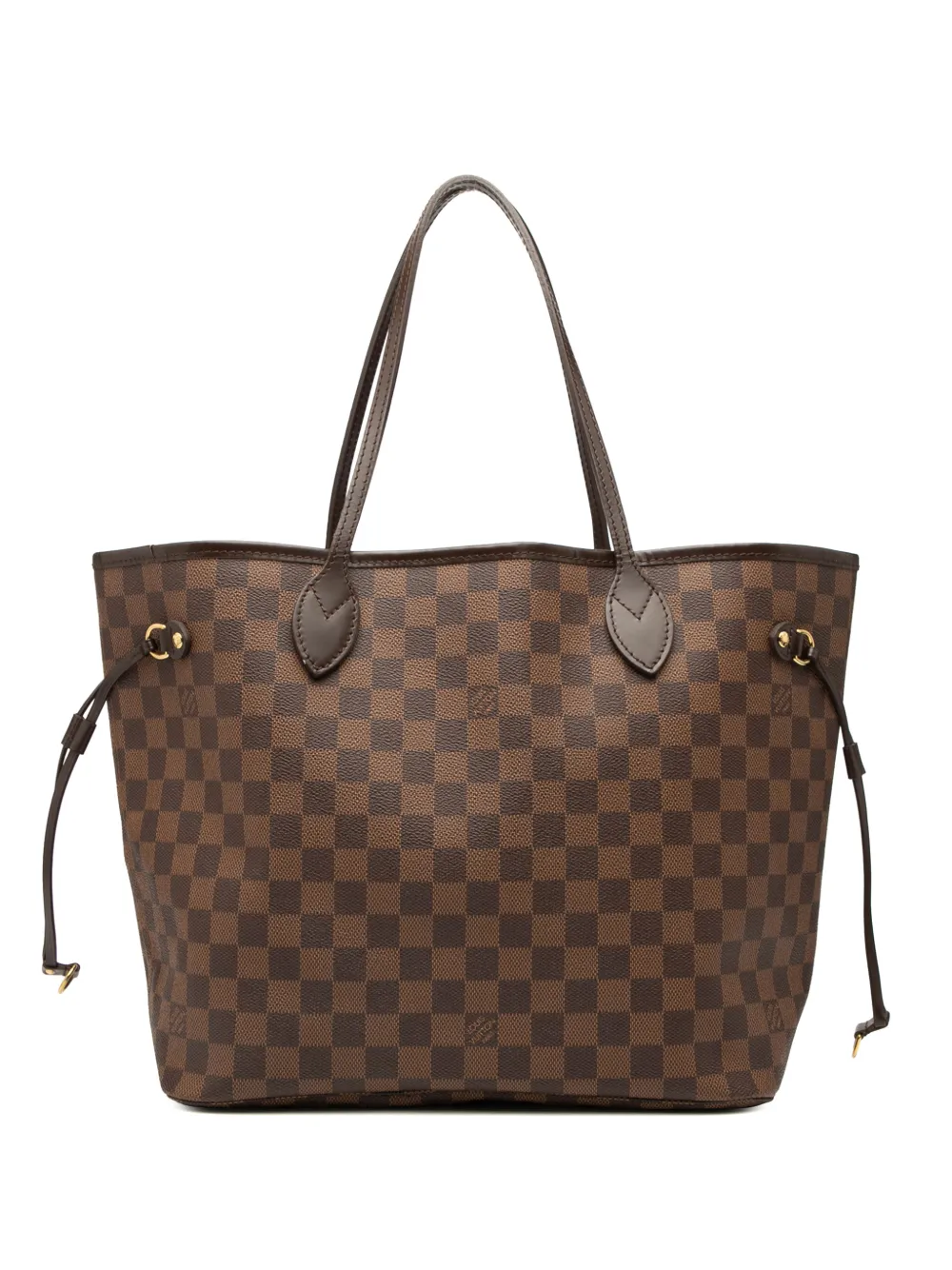Louis Vuitton Pre-Owned Borsa tote Neverfull MM in tela Damier Ebène 2009 - Marrone