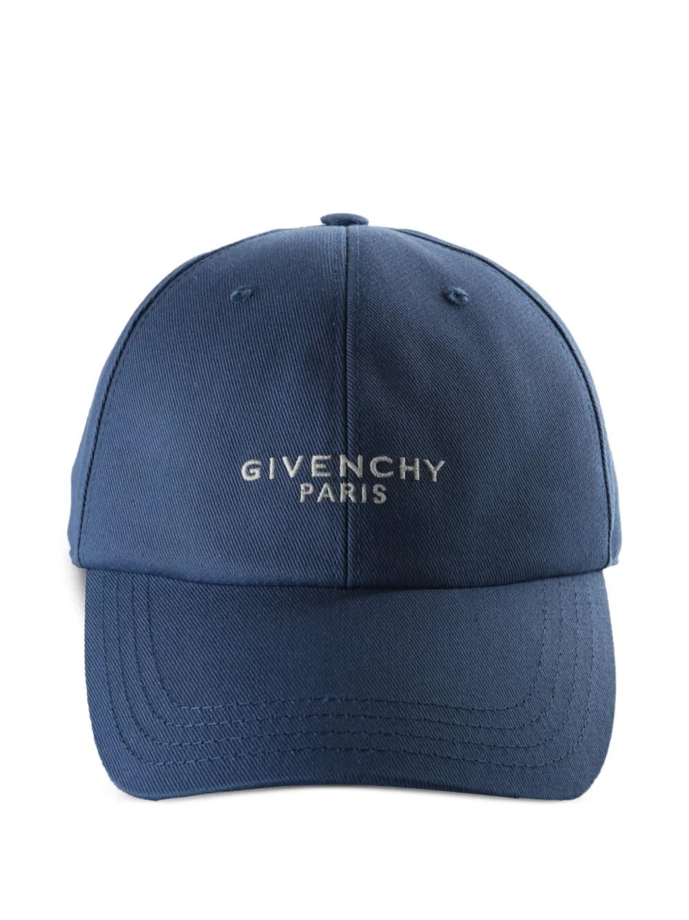 Givenchy logo-embroidered baseball cap - Blau