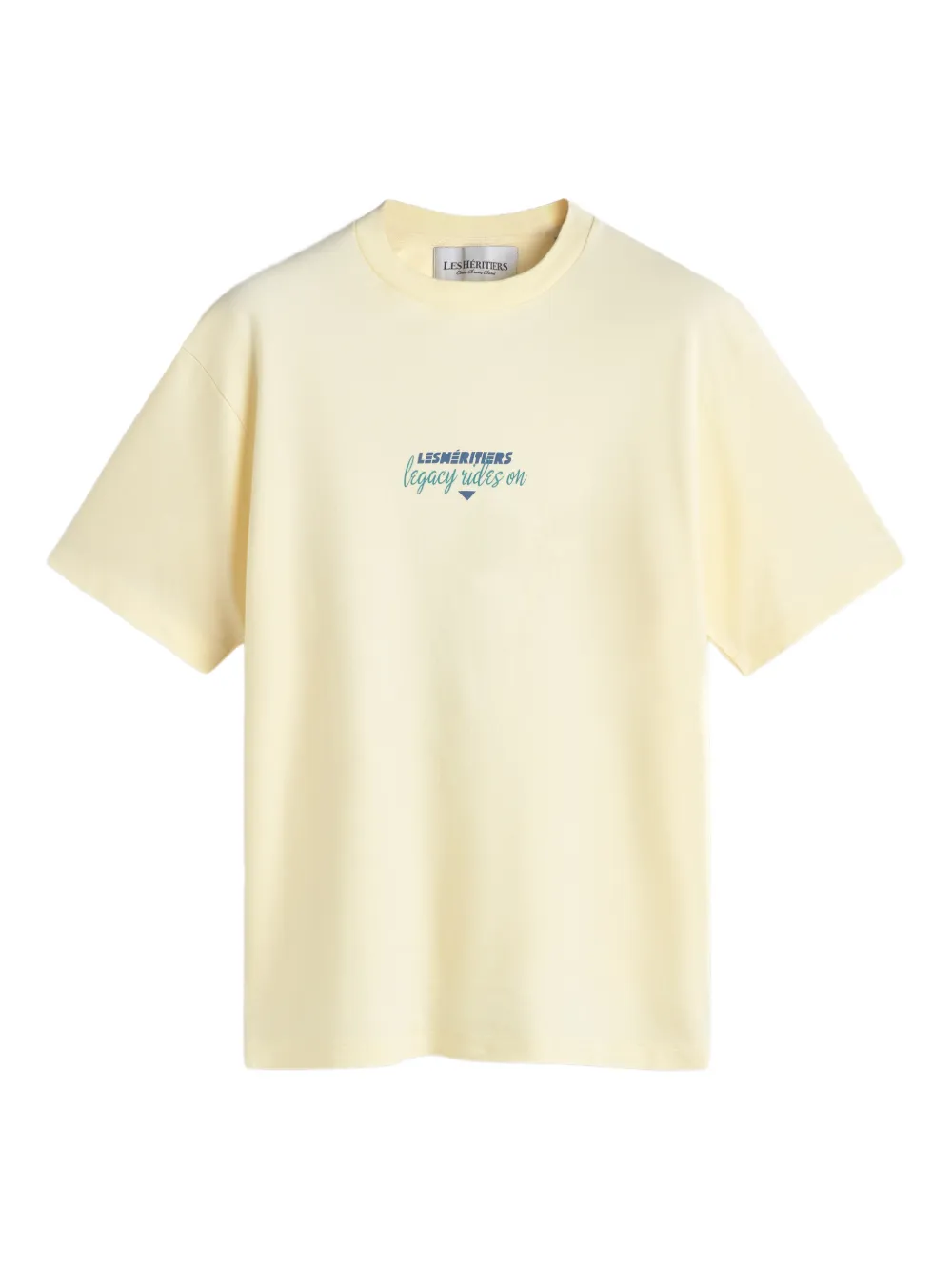 LES HÉRITIERS printed T-shirt - Giallo