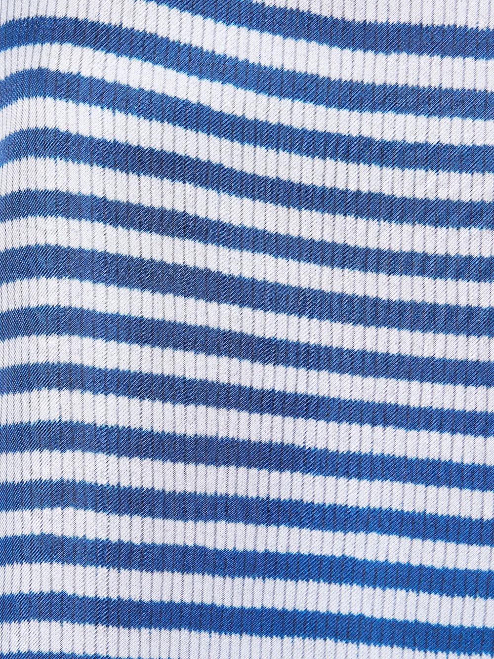 Pierre-Louis Mascia Gestreepte zijden tanktop Blauw
