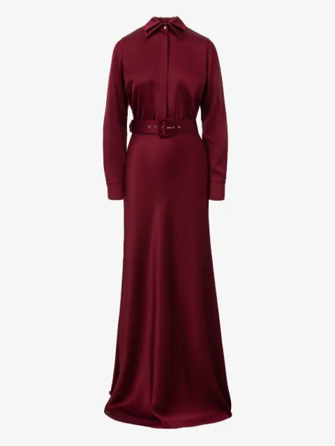 IL VOLO Kate belted maxi dress