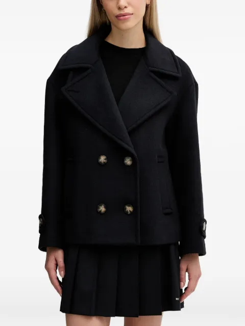 Sisley buttoned long-sleeve jacket