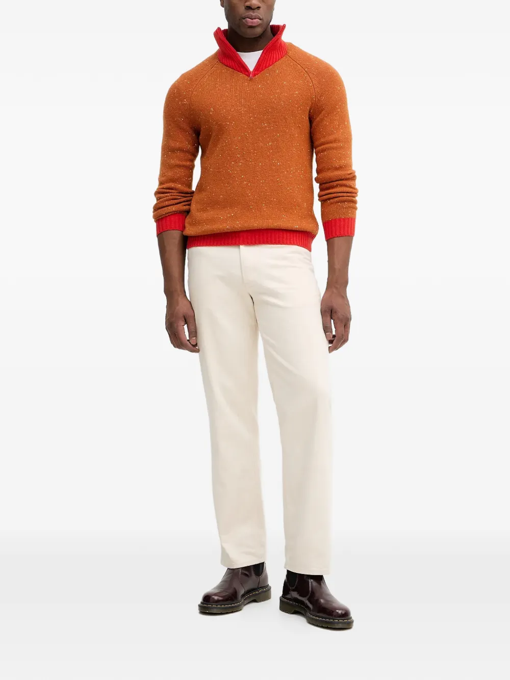 Benetton x Stranger Things zip-up sweater | Knitted Sweaters | Image 2