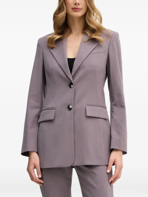 Sisley buttoned V-neck blazer