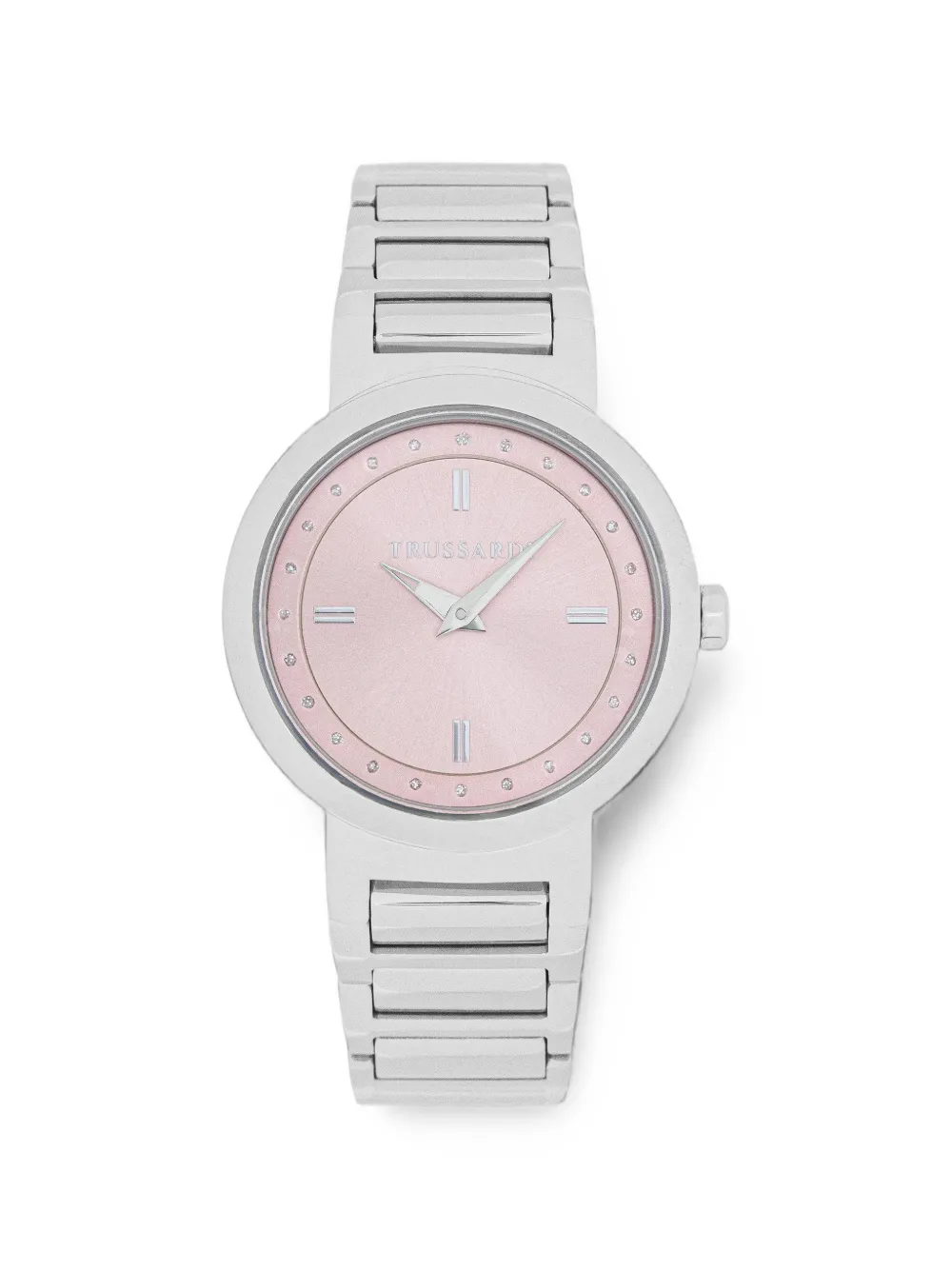 Trussardi T-Bridge crystal-embellished 32mm watch
