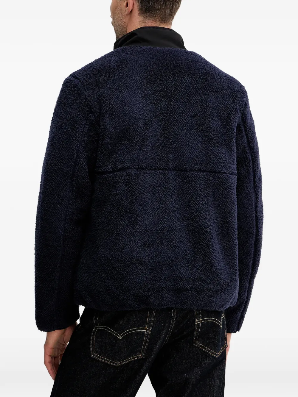  Benetton Zip-fastening Jacket - Blue 